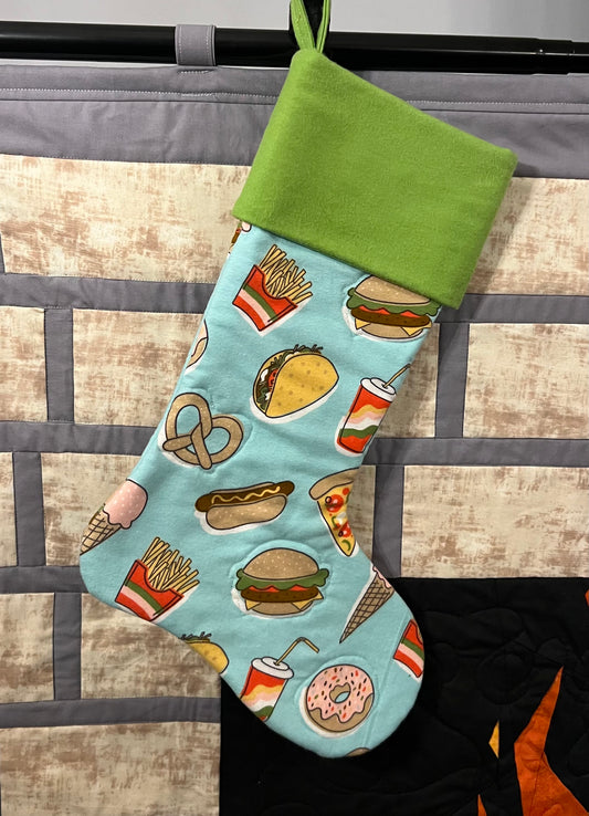 Holiday Stocking - Fast Food