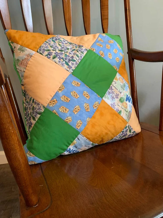Square Pillow - Wisconsin